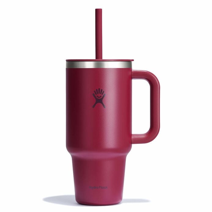 32 oz Travel Tumbler - Brick Red