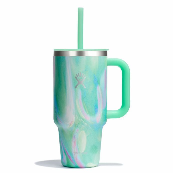 32 oz Travel Tumbler - Jelly Green