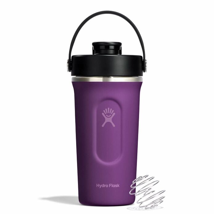 24 oz Insulated Shaker Bottle - Beachplum Purple