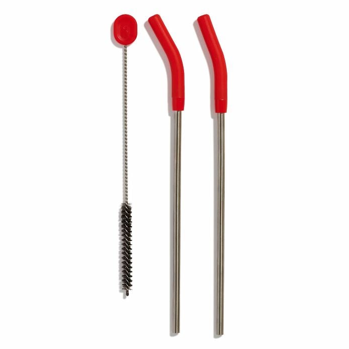 Stainless Steel Straw Set - Goji