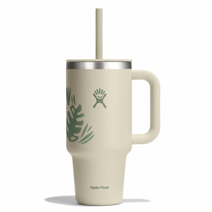 32 oz Travel Tumbler - Botanical Bliss Coconut