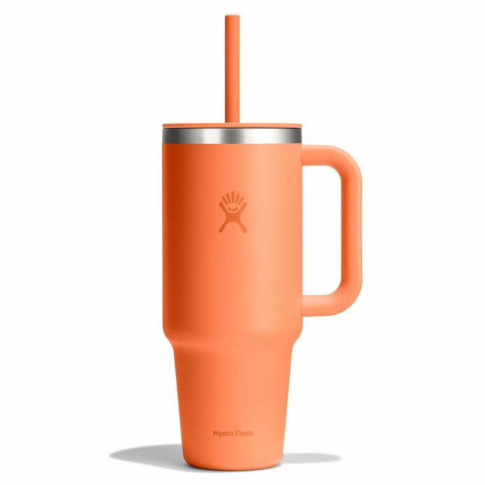 40 oz Travel Tumbler - Nectar Orange